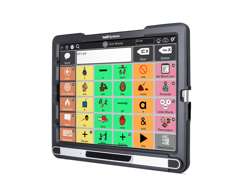 Tobii Dynavox TD Pilot device featuring TD Snap
